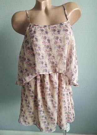 Сукня, сарафан з шифону з відкритою спинкою1 фото