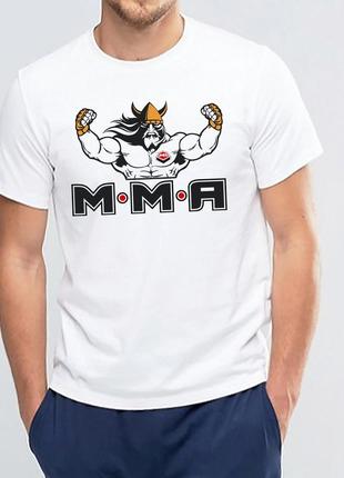 Футболка з принтом "мма вікінг" push it