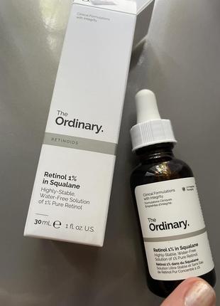 The ordinary - retinol 1% in squalane - сироватка з ретинолом 1% в сквалане - 30 ml