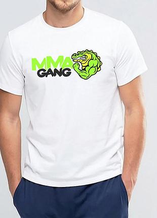 Футболка с принтом "mma gang крокодил" push it