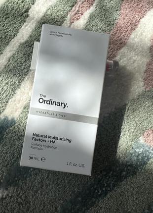 The ordinary - natural moisturizing factors + ha