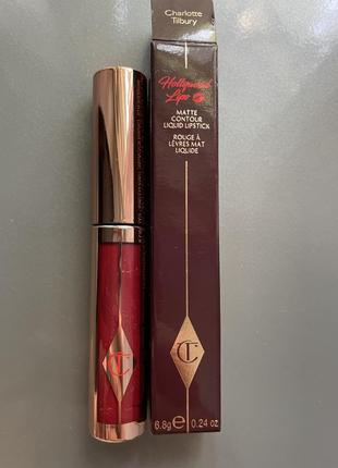 Матовая жидкая губная помада charlotte tilbury hollywood lips show girl, 6,8 г