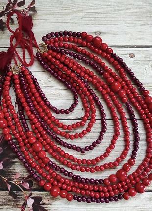 Кольє, намиста українські