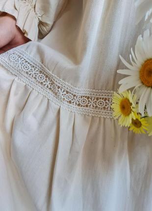 Платье 👗 нарядное на подкладке с кружевом на поясе турция котон3 фото