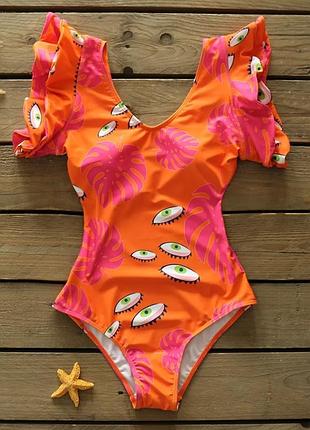 Цільний купальник цільний