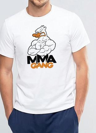 Футболка с принтом "mma селезень" push it