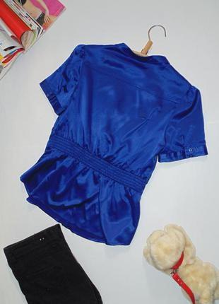 Синяя, красивая блузочка h&m2 фото