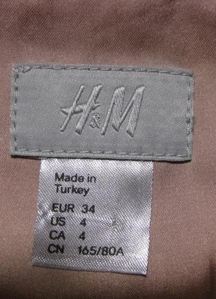 Нарядное элегантное коктейльное платье h&m 34eurо/4us/cn165/80а км1100 турция10 фото