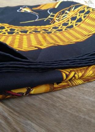 Hermes платок оригинал винтаж шелк шов роуль hermès2 фото