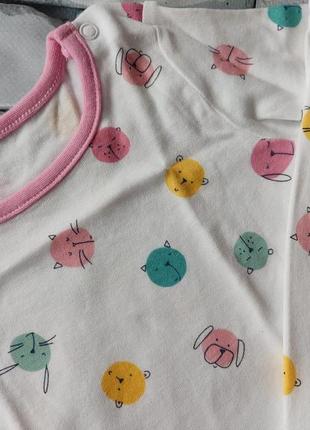 Комплект піжама для дівчинки primark2 фото