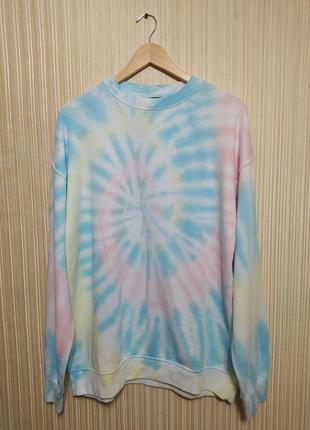 Tie-dye (тай-дай) світшот приємних кольорів