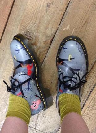Ботинки туфли gary baseman x dr. martens лимитированная коллекция