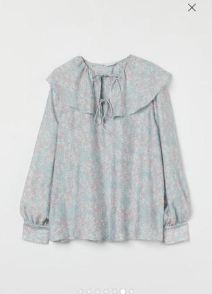 Блуза в квітковий принт квітковий принт2 фото