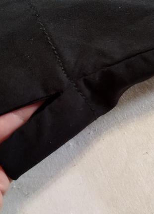Черные бриджи штаны шорты3 фото