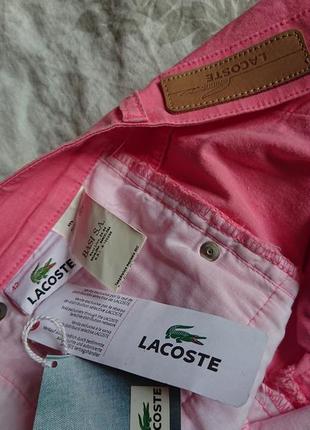 Брендовые фирменные женские стрейчевые джинсы брюки lacoste,оригинал,новые с бирками.8 фото