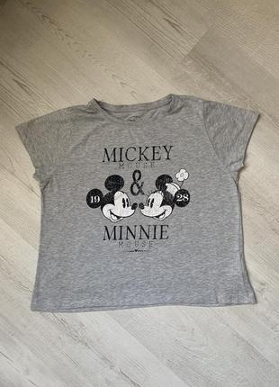 Футболка disney  mickey & minnie mouse primark
