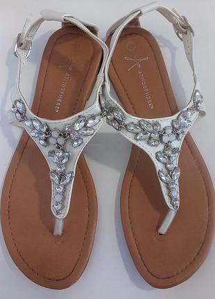 Стильні сандалі / босоніжки на низькому ходу від бренду atmosphere, р. 41-42 код s4225