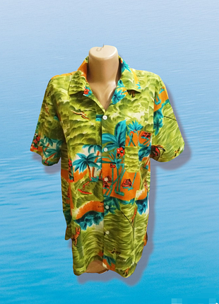 Гавайська сорочка - літо - бавовна-нова