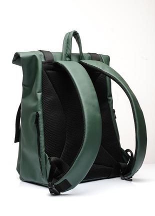 Жіночий рюкзак ролл sambag rolltop zard - зелений8 фото