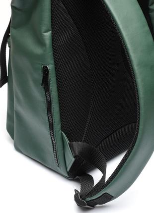 Жіночий рюкзак рол sambag rolltop zard - зелений10 фото