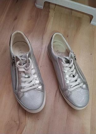 Кеди шкіра/кожзам, s. oliver, 37 р