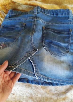 Спідниця джинсова 164 розмір,можна s і xs2 фото