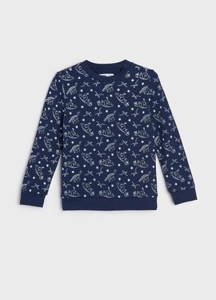 2-3/3-4/4-5/6-7/7-8/9-10 лет фирменный новый свитшот кофта батник стильному мальчику sinsay