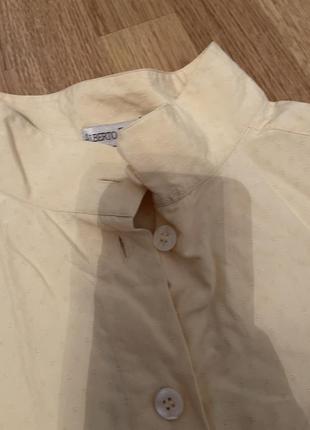 Вінтажна блуза/сорочка, 100% шовк6 фото