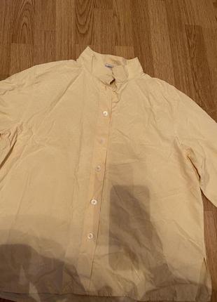 Вінтажна блуза/сорочка, 100% шовк9 фото