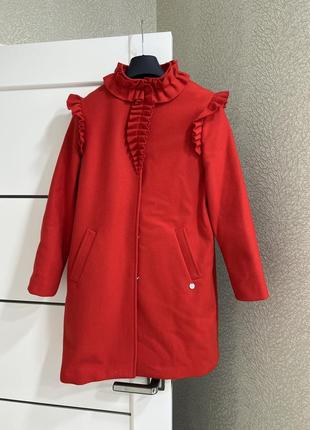 Пальто на девочку lanvin