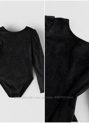 Велюровый боди от zara