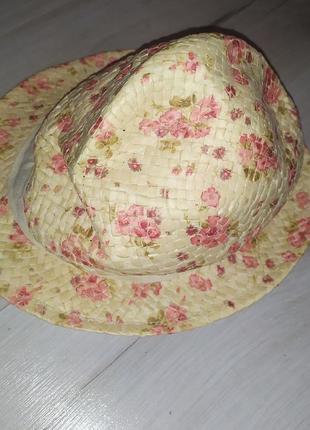 Шляпа солома