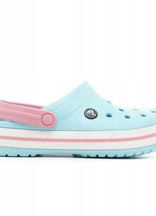 Крокси crocs crocband clog ice blue c11, c12, c13, j13 фото