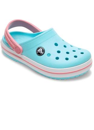 Крокси crocs crocband clog ice blue c11, c12, c13, j14 фото