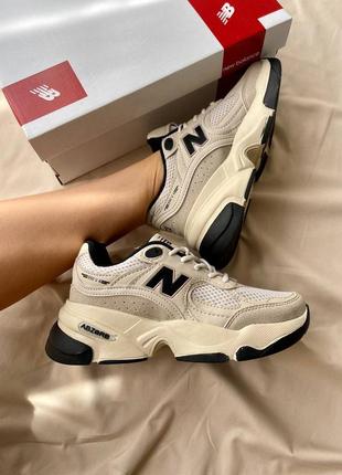 Кросівки New Balance Essentials Embroidered Παντελόνι new ‘beige’5 фото