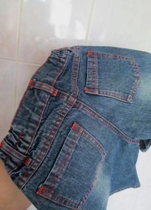 Джинсовые бриджи 🔥| шорты |🔥 на мальчика ростом 116 см - 130 см3 фото