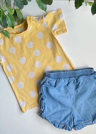 Набір футболка і шорти для дівчинки