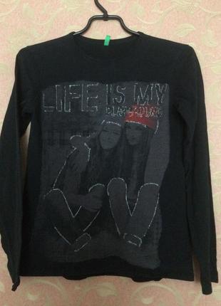 Футболка, джемпер чорний