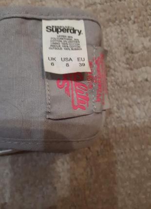 Кеды женские летние сеточка superdry оригинал р393 фото