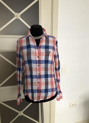 Сорочка в клітинку logg, р. xs-s