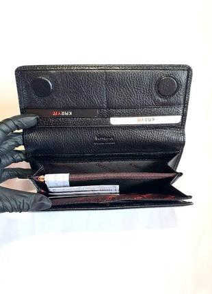 Гаманець гаманець з додатковими відділами + візитниця легкий karya3 фото
