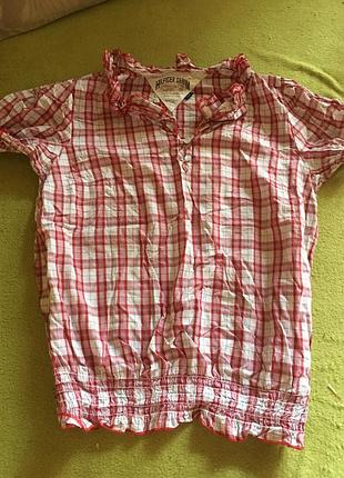 Шикарная котоновая блуза tommy hilfiger оригинал