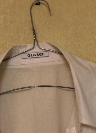 Легкая тонкая блузка, рубашка,george2 фото