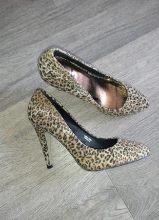 Туфли женские / леопардовые туфли/ шикарные женские туфли/ женская обувь