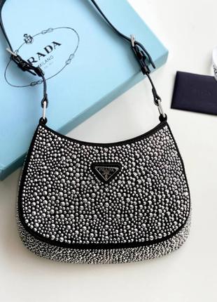 Сумка святкова вечірня камені стрази бренд клео