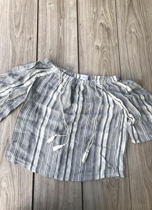 Топ h&m футболка блуза блузка тренд майка стильная актуальная