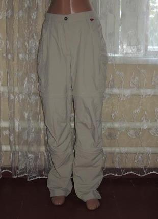 Фирменные туристические штаны 3 в 1 (шорты, капри) ock p.m/l евро 40