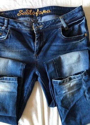 Синие джинсы3 фото