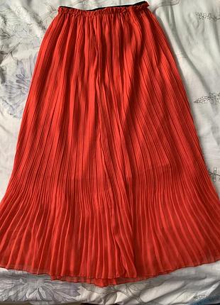 Спідниця спідничка плісіровка