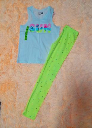 Літній костюм для дівчинки